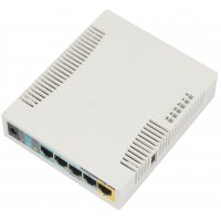 RouterBoard 951Ui-2HnD, 5x LAN, 128MB SD-RAM i 128MB FLASH, High Power AP 2.4GHz