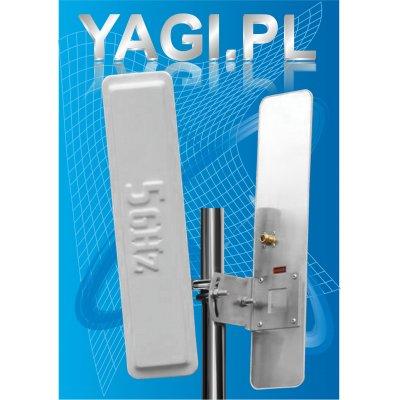 5 GHz sektorowa pionowa EGERIA 17V  - mikropaskowa