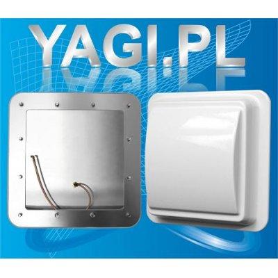 Antena mikropaskowa  HEBE HV 20 z OBUDOWA RB- 411 -UFL