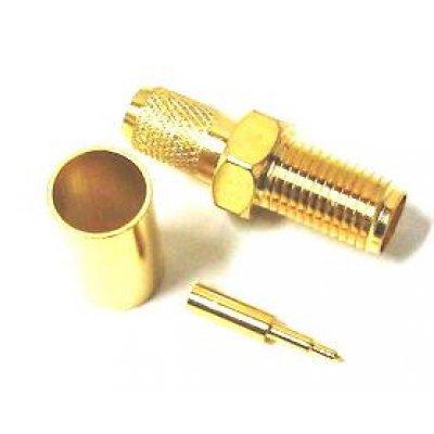 GNIAZDO RP-SMA WYGODNE W ZAKŁADANIU H155 1 szt