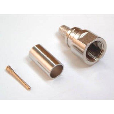 FMEm NIKIEL zaciskane na kabel H-155/RF-240