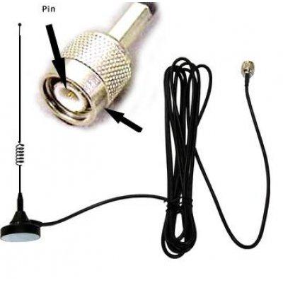Antena magnetyczna  8dBi ze złączem TNCm - Pasmo 400-490MHz