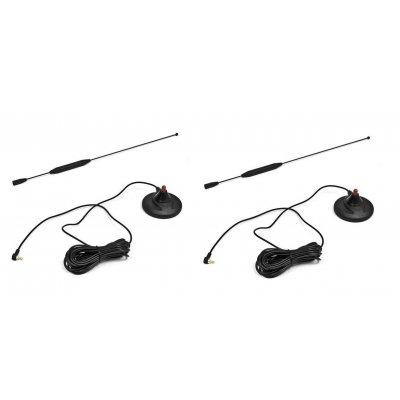 Zestaw 2szt ANTEN LTE HSPA+ 7-8dBi Huawei E398 E5776 ZTE 821 Polsat Plus złacze TS9