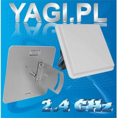 Antena mikropaskowa AstraEa HV 18 dbi 2.4 GHz PAKIET 100 SZT