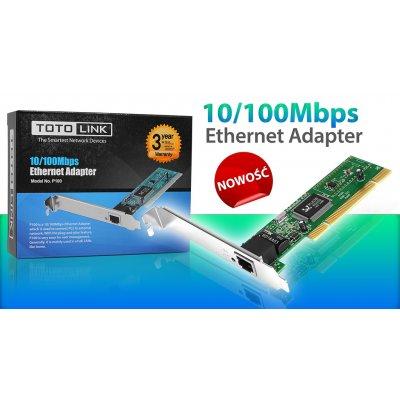 KARTA SIECIOWA lan PCI Firmy TOTO-LINK  o transmisji do 100 MB