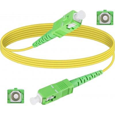 Światłowód - Patchcord Opto SC/APC-SC/APC, SM, simplex 5m