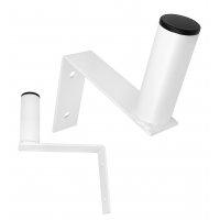 Uchwyt murowy wersja S BIAŁY