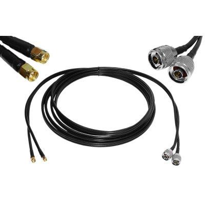 15 metrowy  podwójny konektor RF-240 SMAm/Nm HUAWEI  ZTE  TP-LINK inne