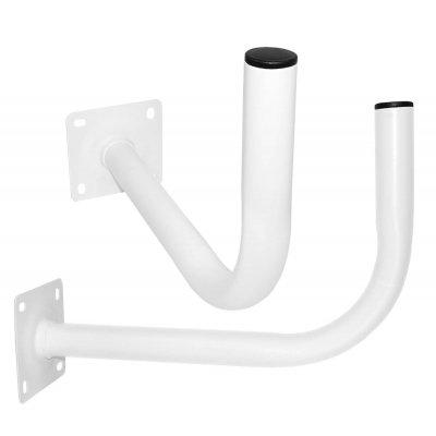 Uchwyt antenowy murowy E-40 biały