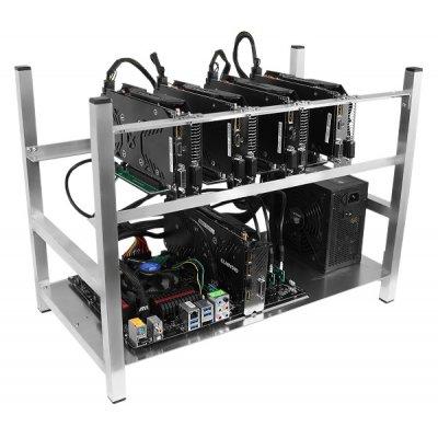 OBUDOWA KOPARKA NA 6+2 KART POD RISER USB BITCOIN