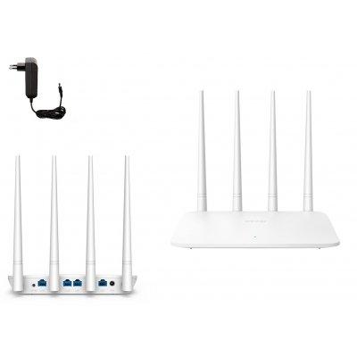 ROUTER TENDA F6 WIFI 3 ANTENY 4x5dBi RUTER 300MBPS QOS