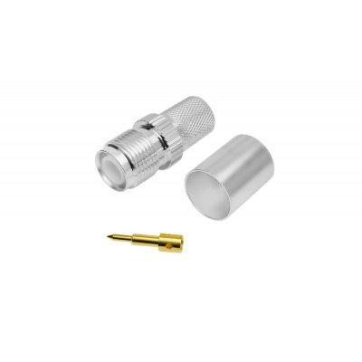 Gniazdo RP-TNC zaciskane H1000 CNT400 LMR400 RG213