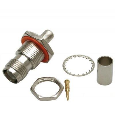Gniazdo RP-TNC (żeńskie) na kable H-155, RF-240