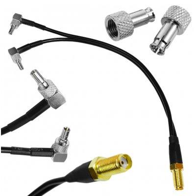 Przejsciówka  2x crc9, ts5  lub 2x TS9 na SMA wszystkie modemy