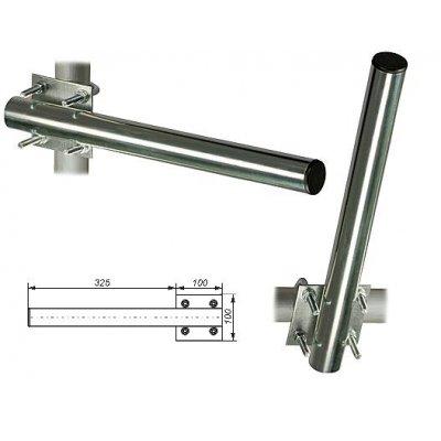 Uchwyt balkonowy rurowy URI-38Z30 cynkowany