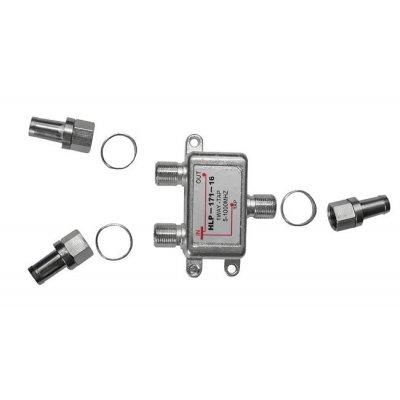 ROZDZIELACZ SPLITER (2 WYJSCIA) + złączki